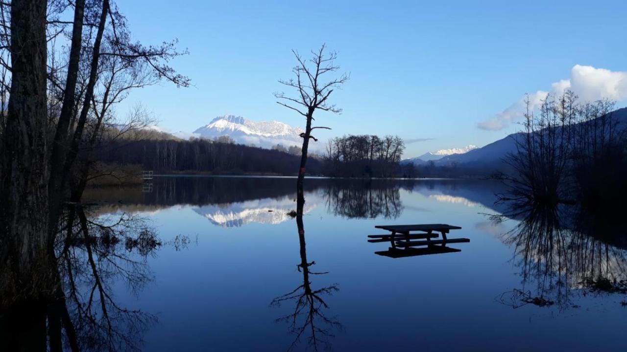 Gite Clair, Spacieux Et Cosy Avec Vue Sur Le Massif De La Chartreuse Sainte-Helene-du-Lac Экстерьер фото